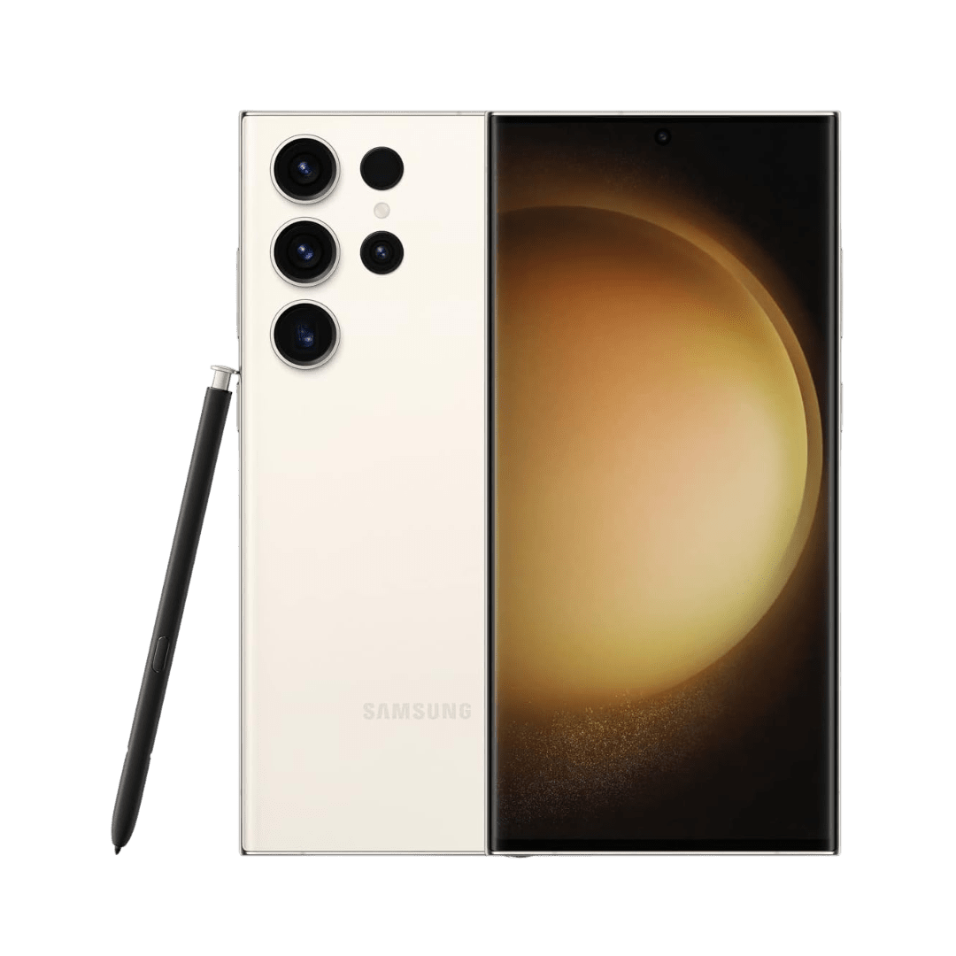 Samsung Galaxy S23 Ultra in Cream